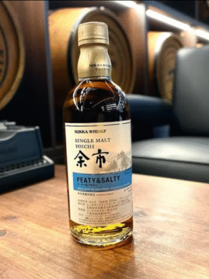 余市 シングルモルト PEATY & SALTY（ピーティー＆ソルティ）